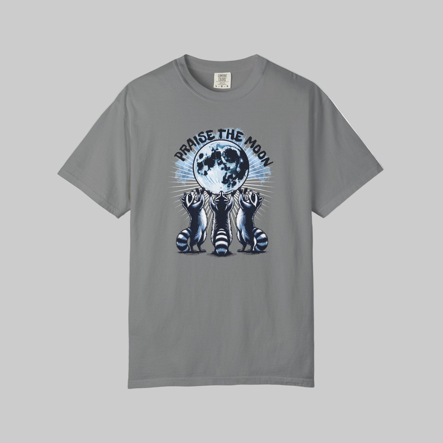 Praise the Moon Raccoon T-Shirt