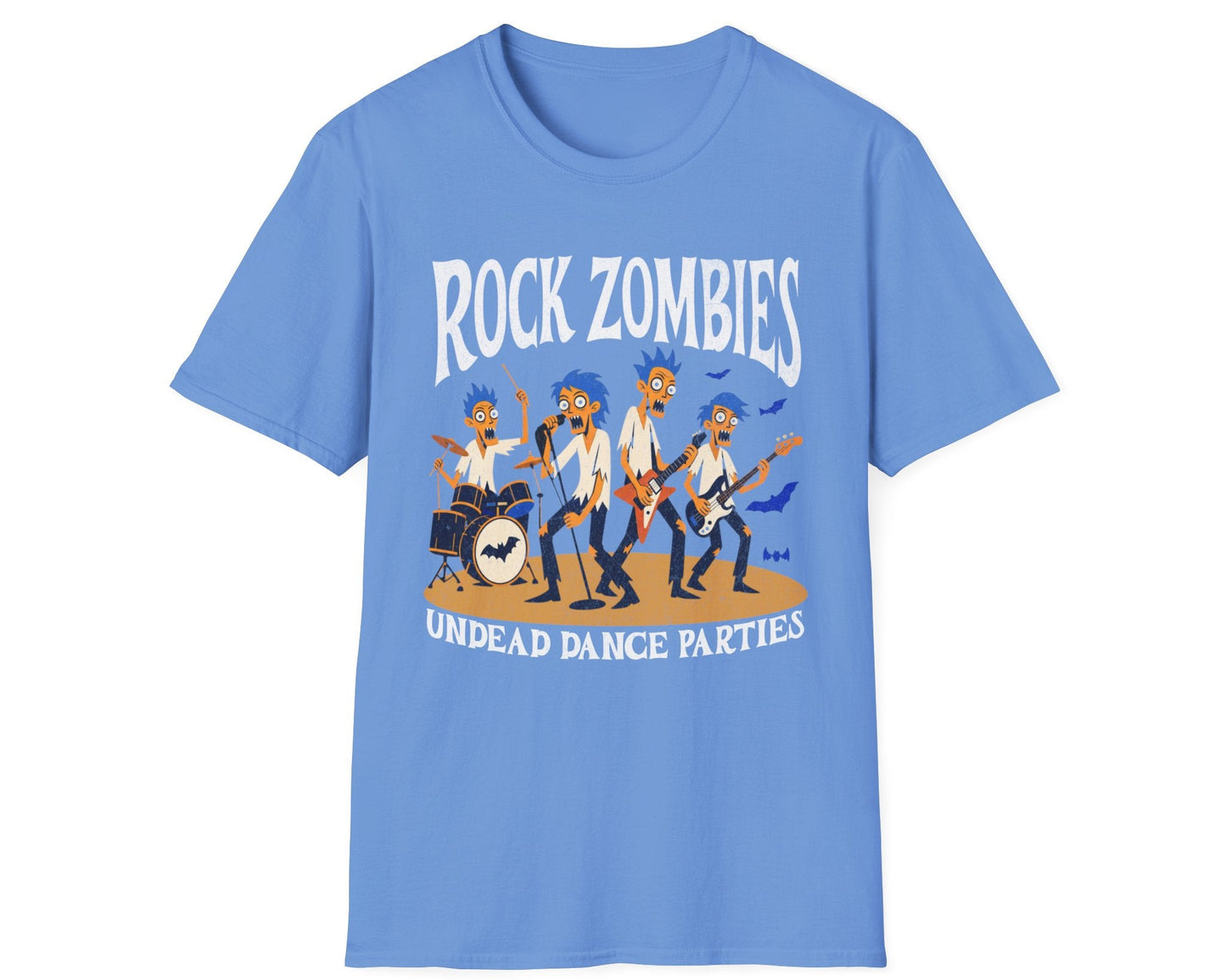 Rock Zombies - Gildan Softstyle