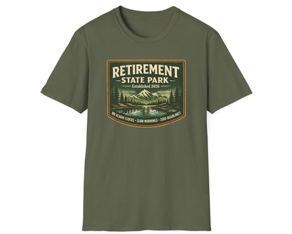Retirement State Park Tee - Gildan Softstyle