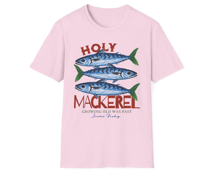 Holy Mackerel Growing Old Tee - Gildan Softstyle