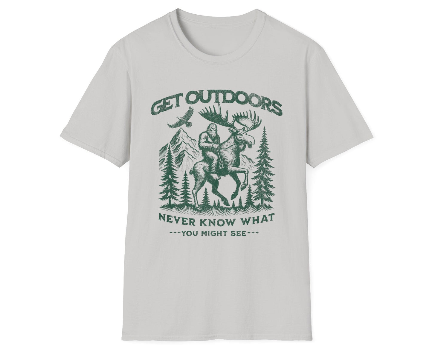 Get Outdoor Sasquatch Tee - Gildan Softstyle
