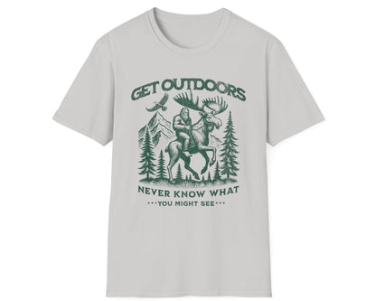 Get Outdoor Sasquatch Tee - Gildan Softstyle