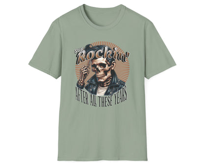 Still Rockin' Greaser Tee - Gildan Softstyle