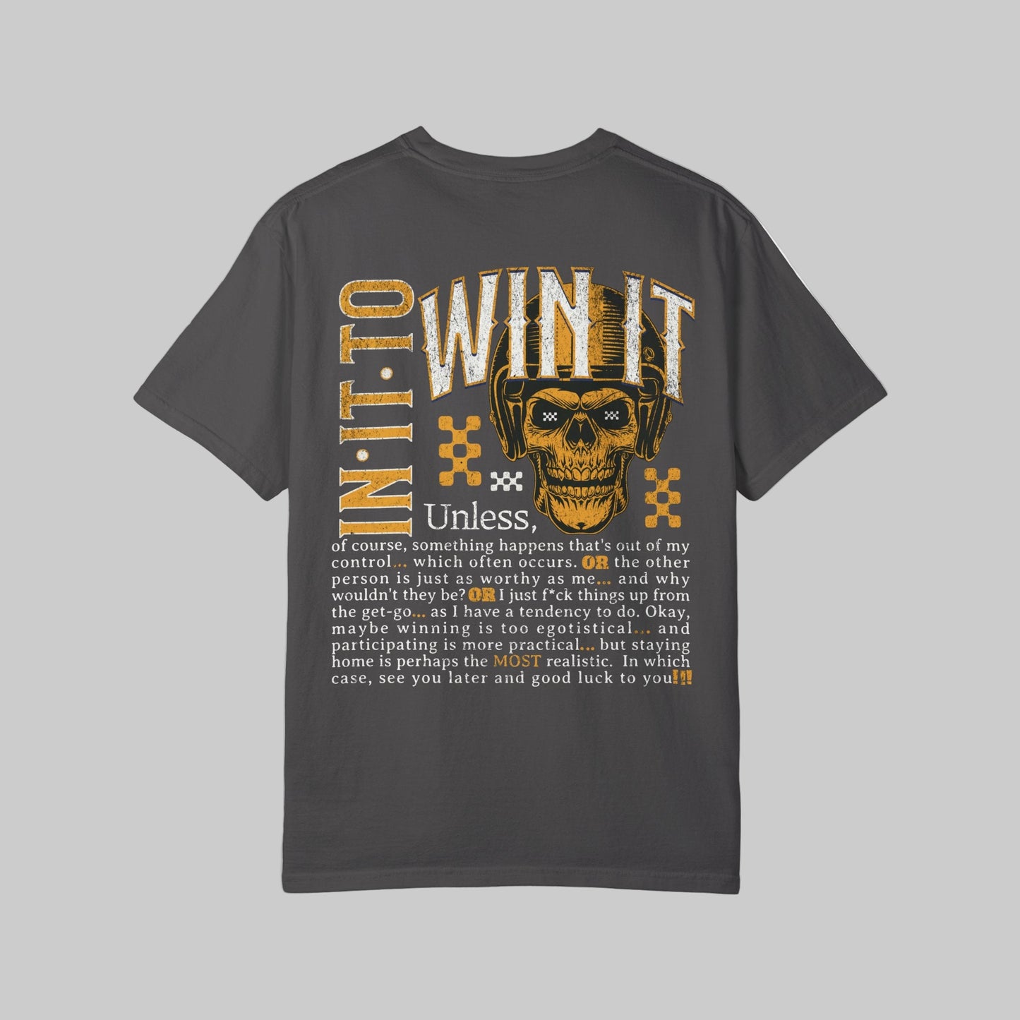 In It to Win It Skull T-shirt