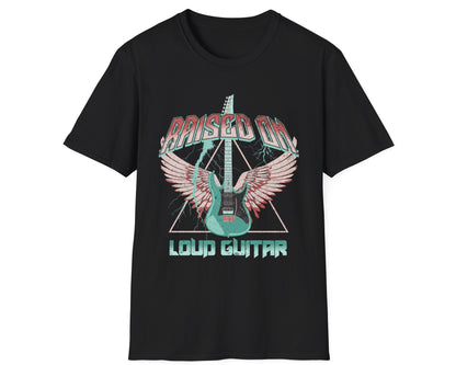 Loud Retro Guitar Tee - Gildan Softstyle