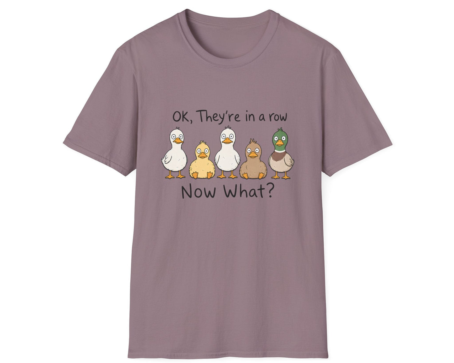 Ducks in a Row Tee - Gildan Softstyle