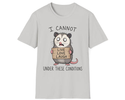 Live Love Possum Tee - Gildan Softstyle