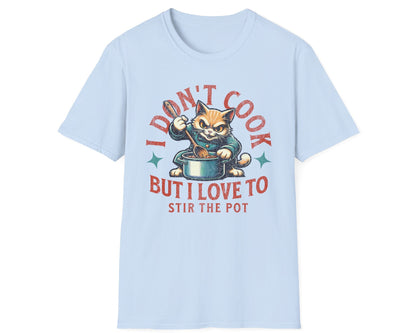 Stir the Pot Cat Tee - Gildan Softstyle