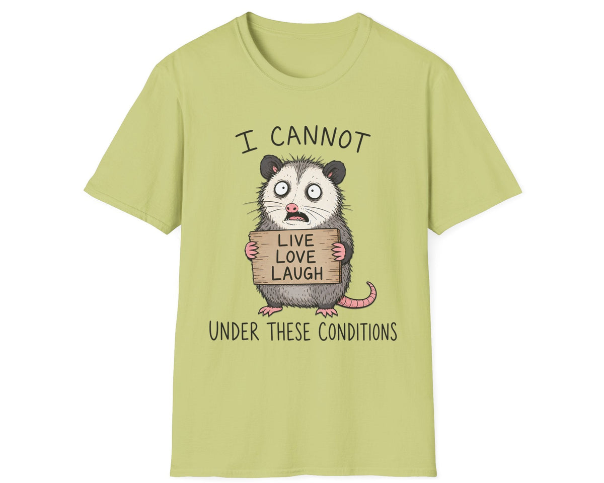 Live Love Possum Tee - Gildan Softstyle