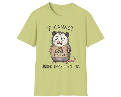 Live Love Possum Tee - Gildan Softstyle