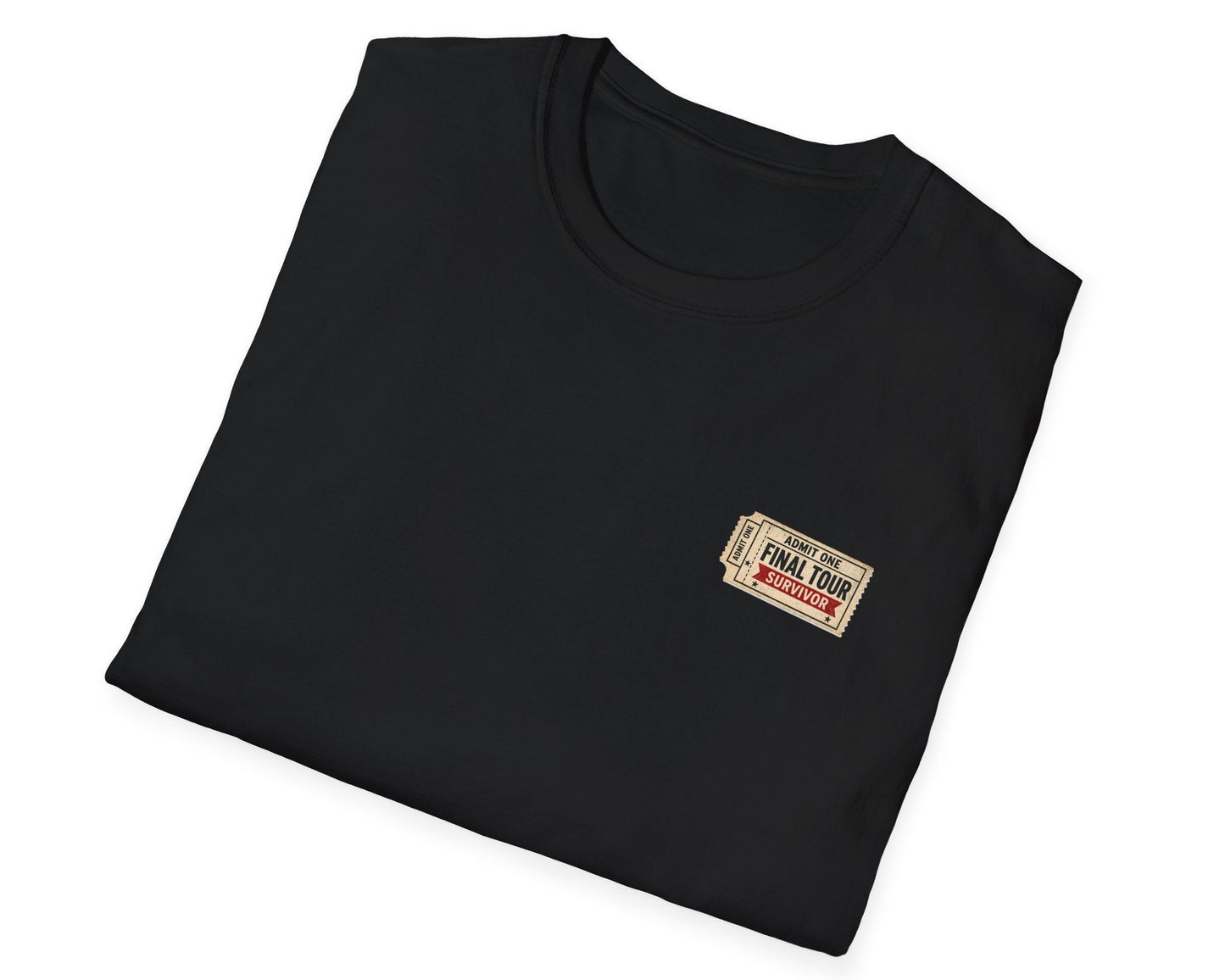 Financially Ruined by Final Tours Tee - Gildan Softstyle