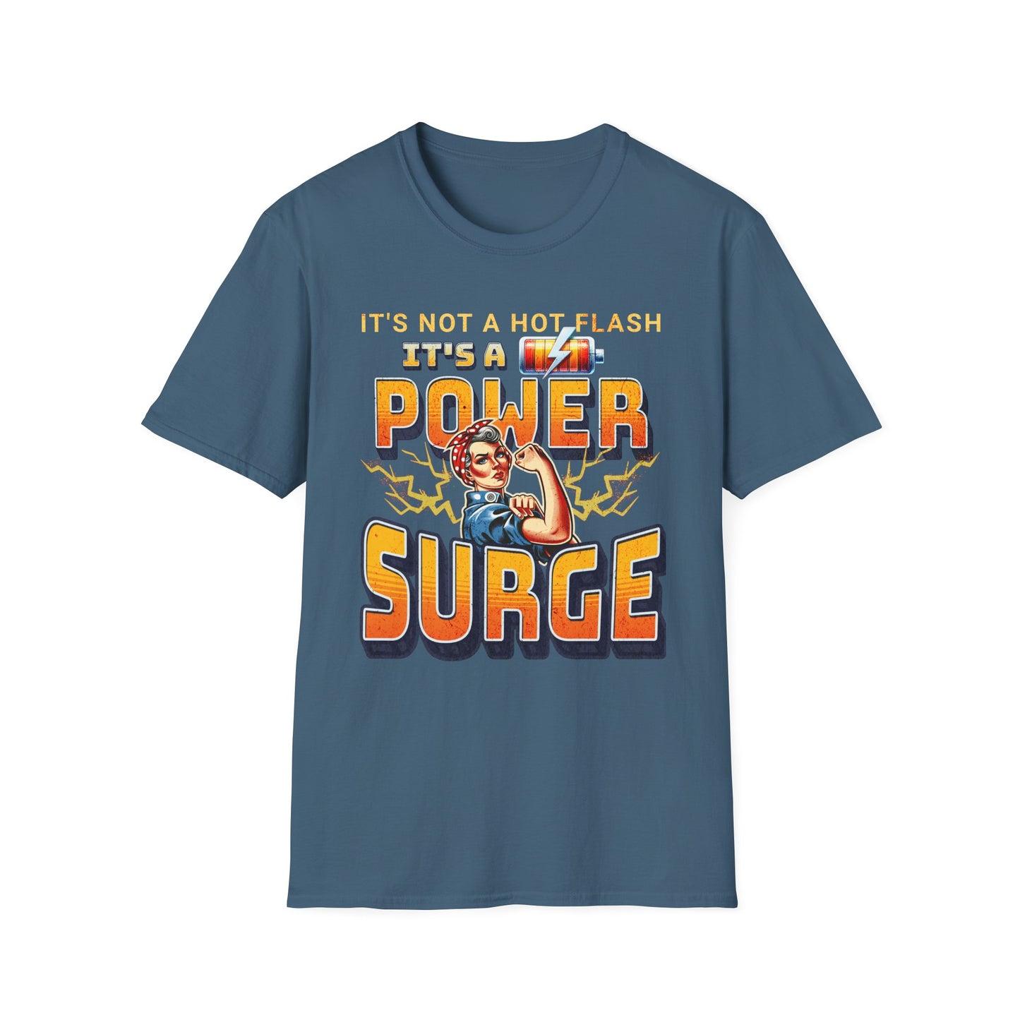 Hot Flash Power Surge Tee - Gildan Softstyle