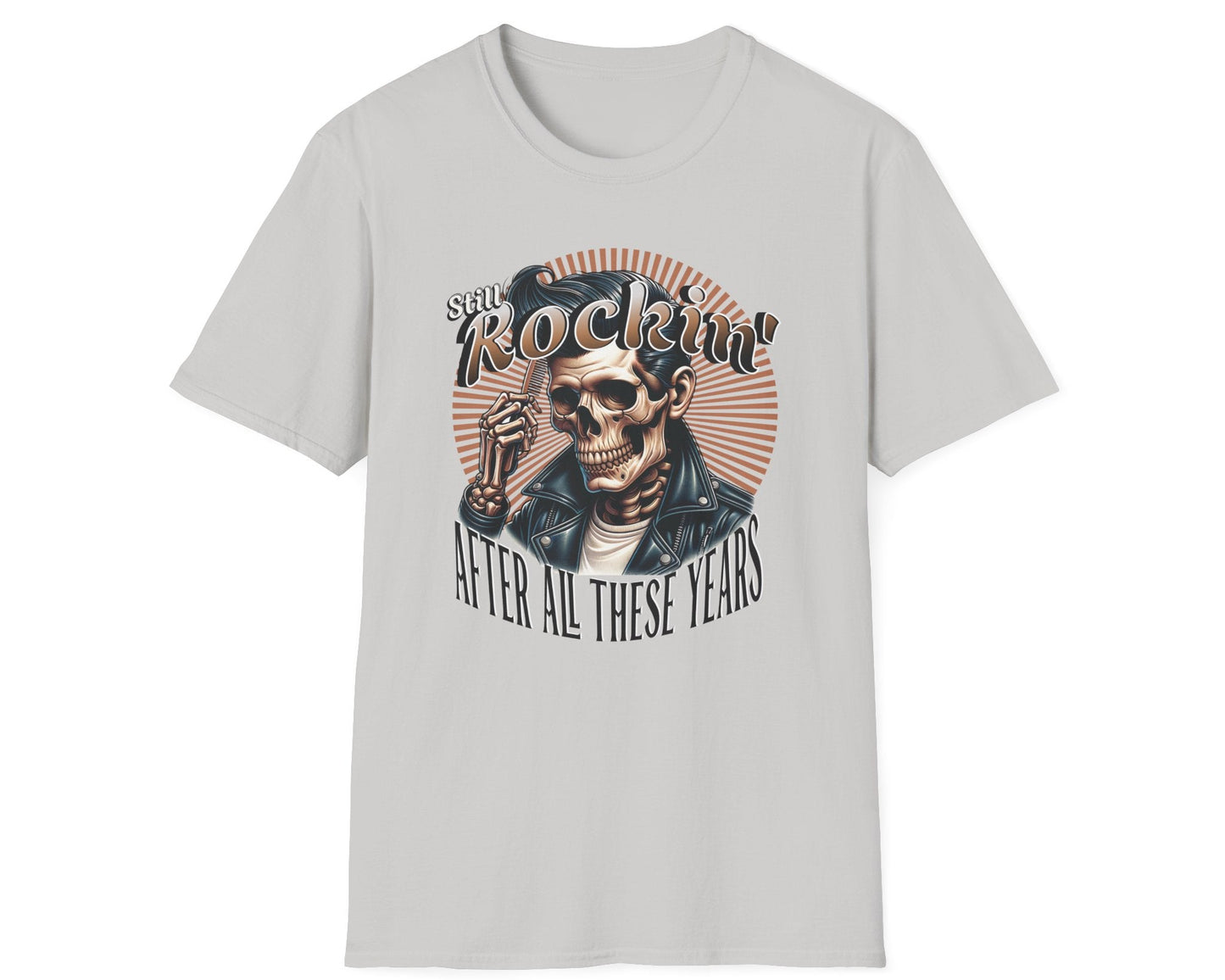 Still Rockin' Greaser Tee - Gildan Softstyle