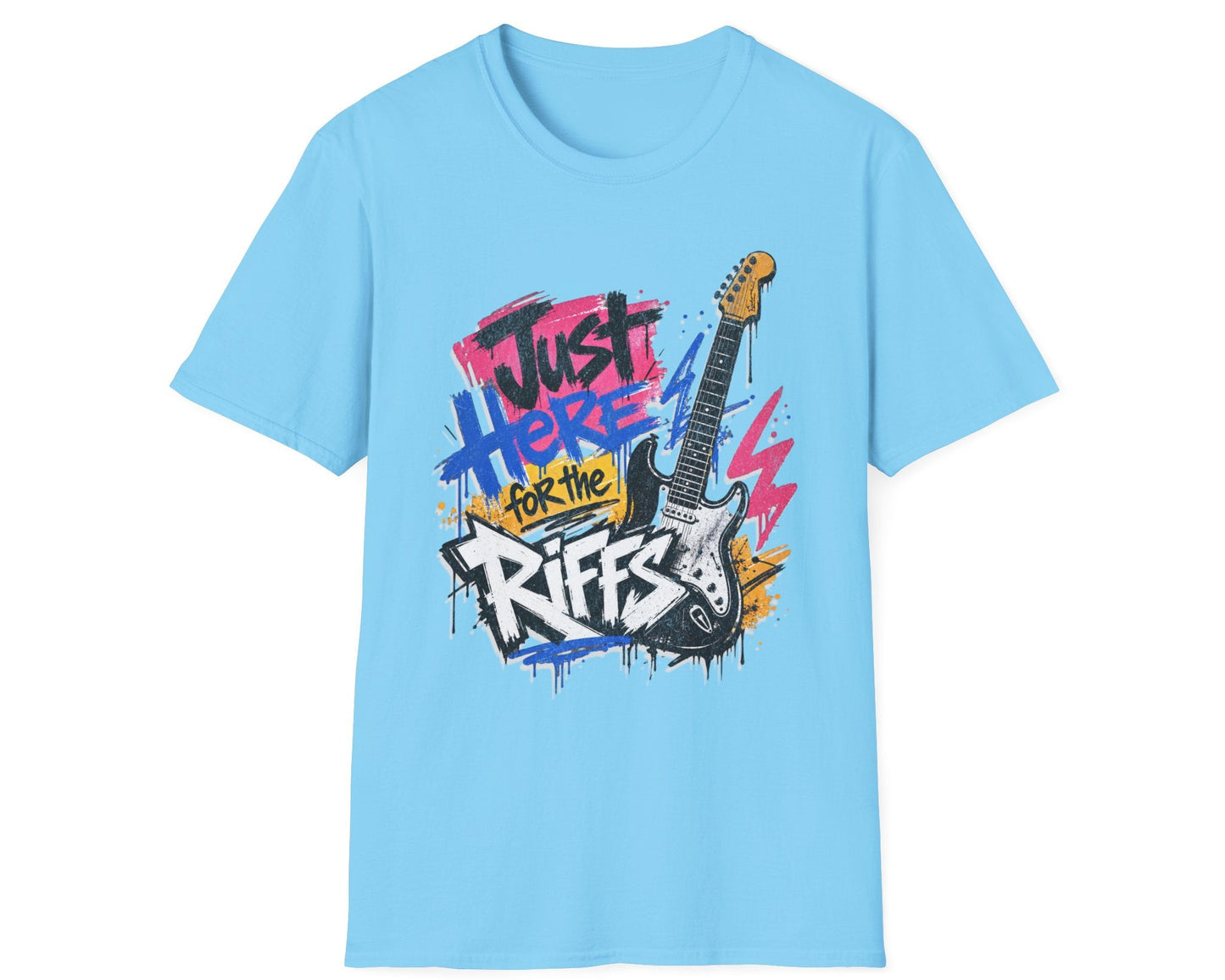 Graffiti Riffs Tee - Gildan Softstyle