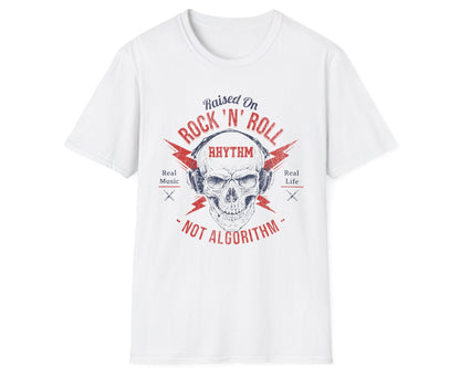 Rock 'N' Roll Rhythm Tee - Front Design - Gildan Softstyle
