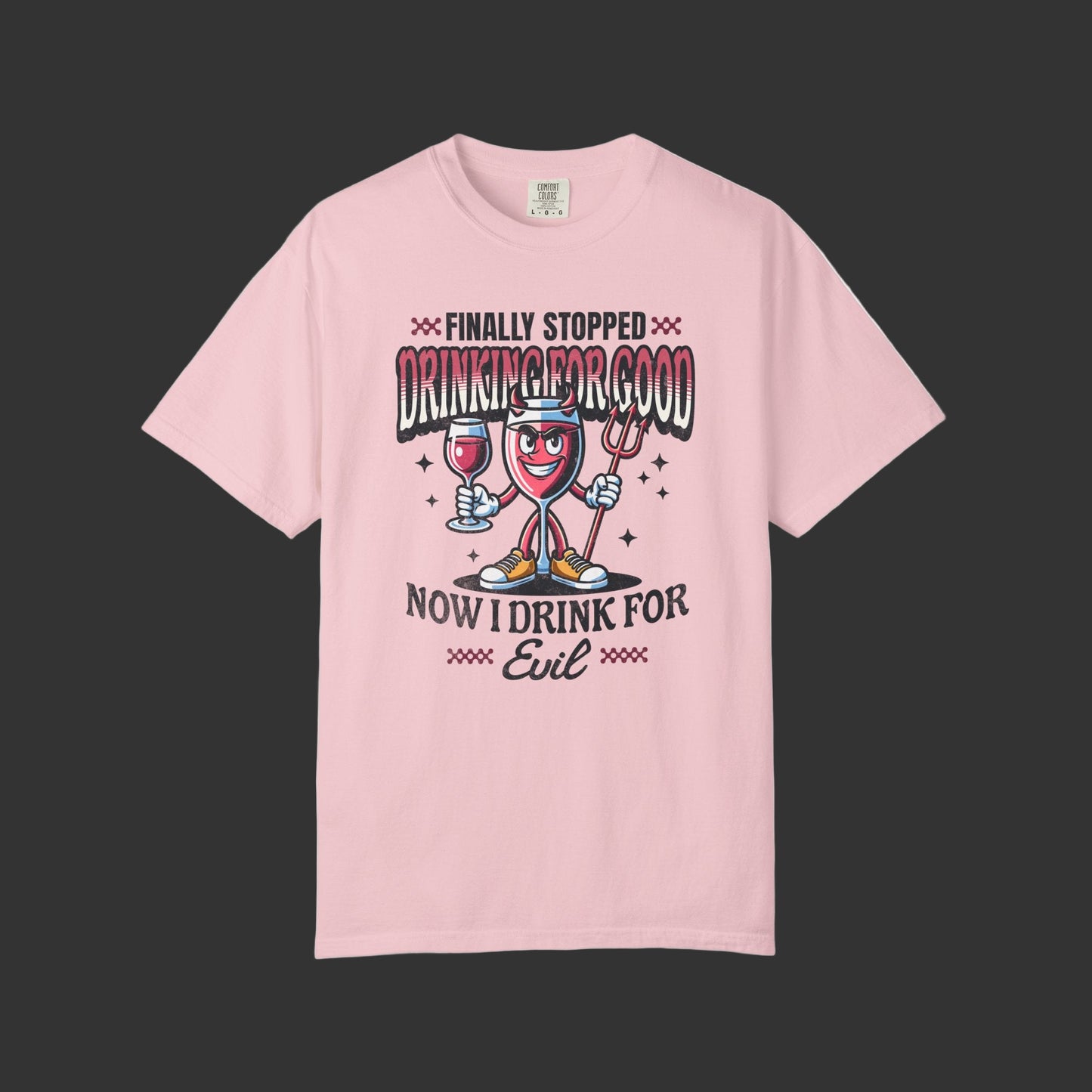 Mascot Wine Drinker T-Shirt