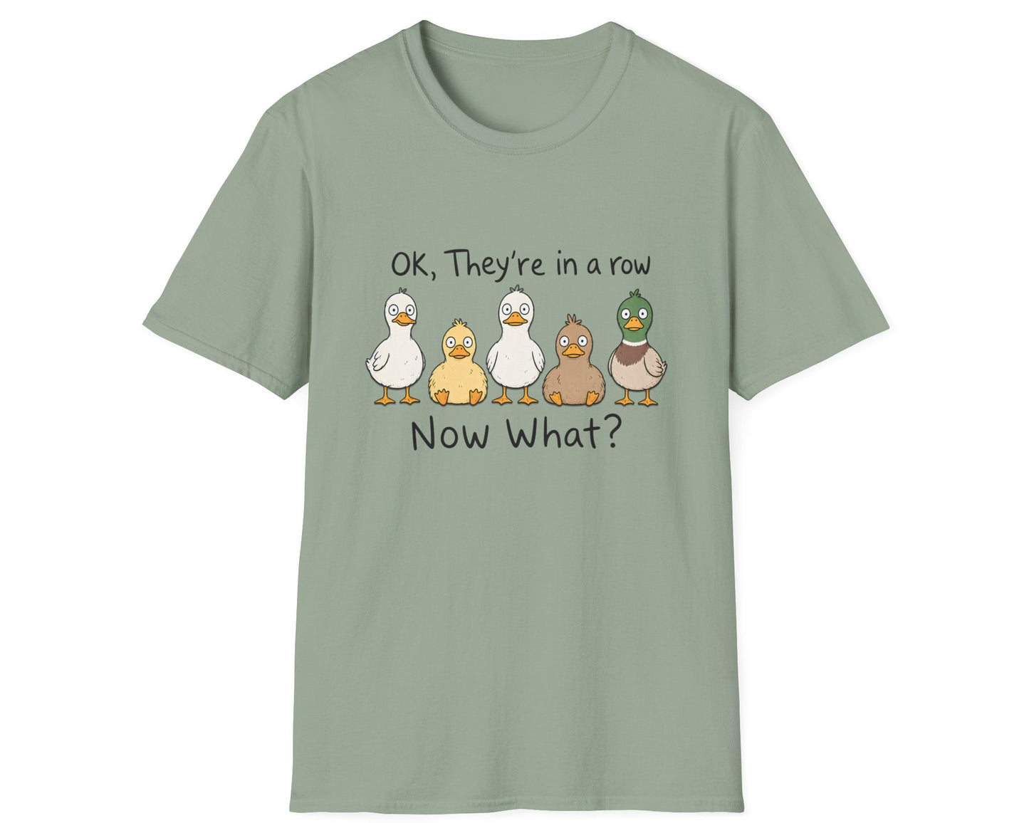 Ducks in a Row Tee - Gildan Softstyle