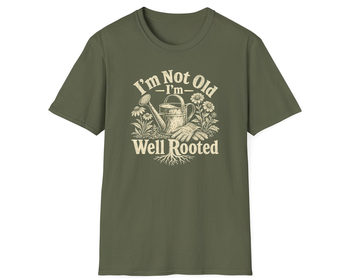 Well Rooted Tee - Gildan Softstyle
