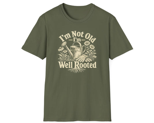 Well Rooted Tee - Gildan Softstyle