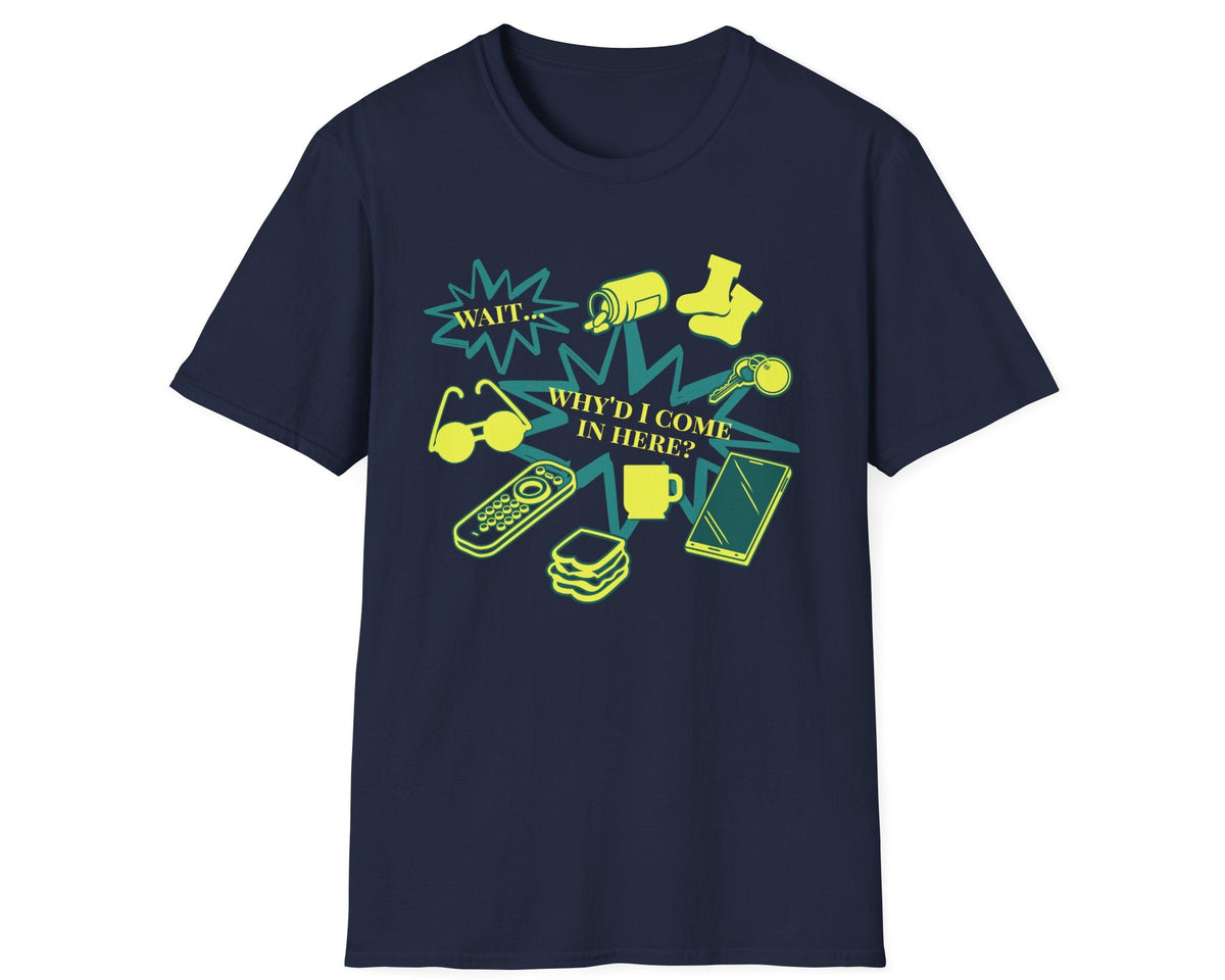 Why Here? Tee - Gildan Softstyle