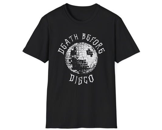 Death Before Disco Tee - Gildan Softstyle