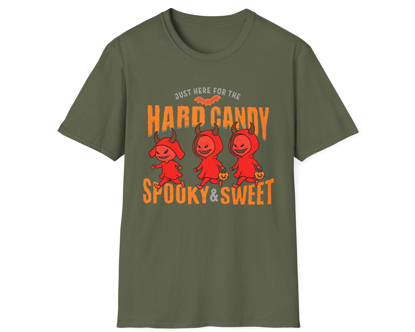 Just Here for Hard Candy Tee - Gildan Softstyle