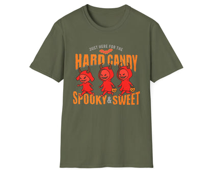 Just Here for Hard Candy Tee - Gildan Softstyle