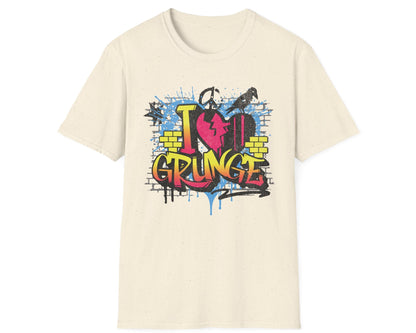 Graffiti Grunge Tee - Gildan Softstyle