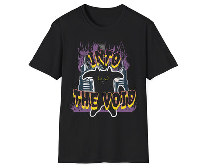 Into the Void Cat Tee - Gildan Softstyle