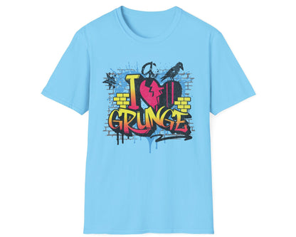 Graffiti Grunge Tee - Gildan Softstyle