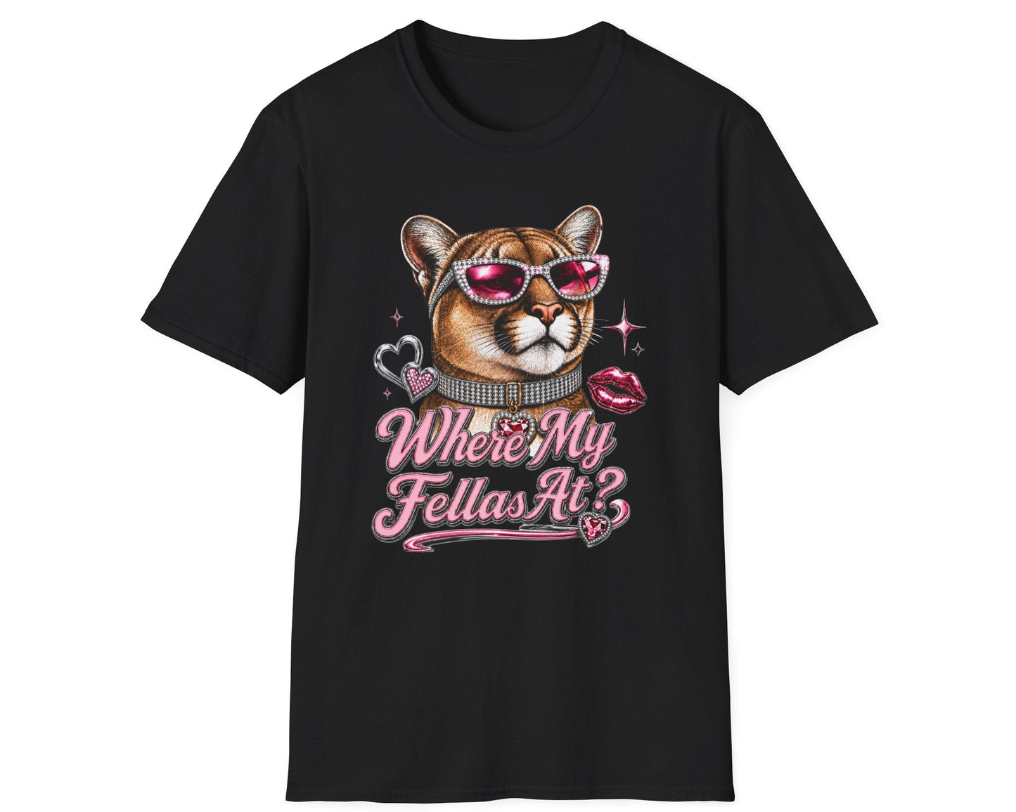Cougar Call Tee - Gildan Softstyle
