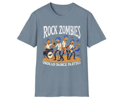 Rock Zombies - Gildan Softstyle