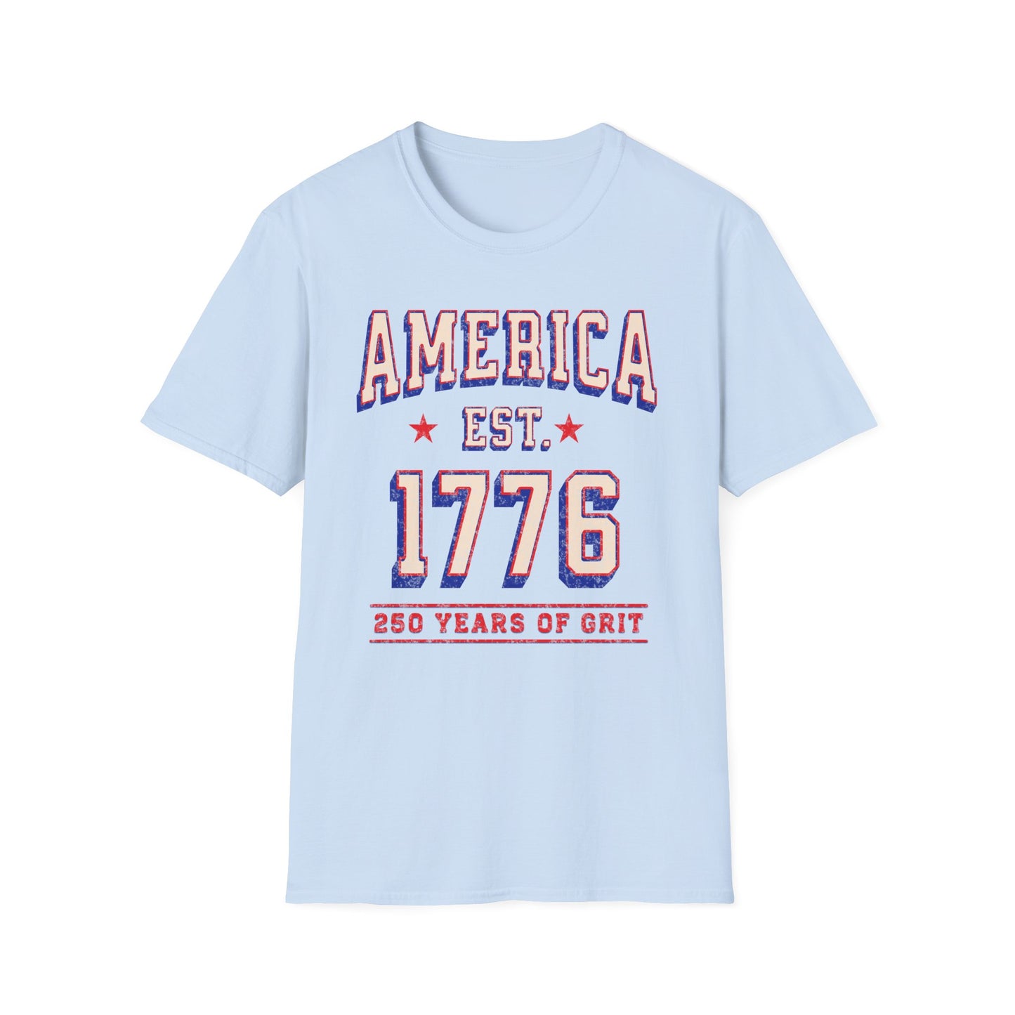 America Est. 1776 Tee - Gildan Softstyle