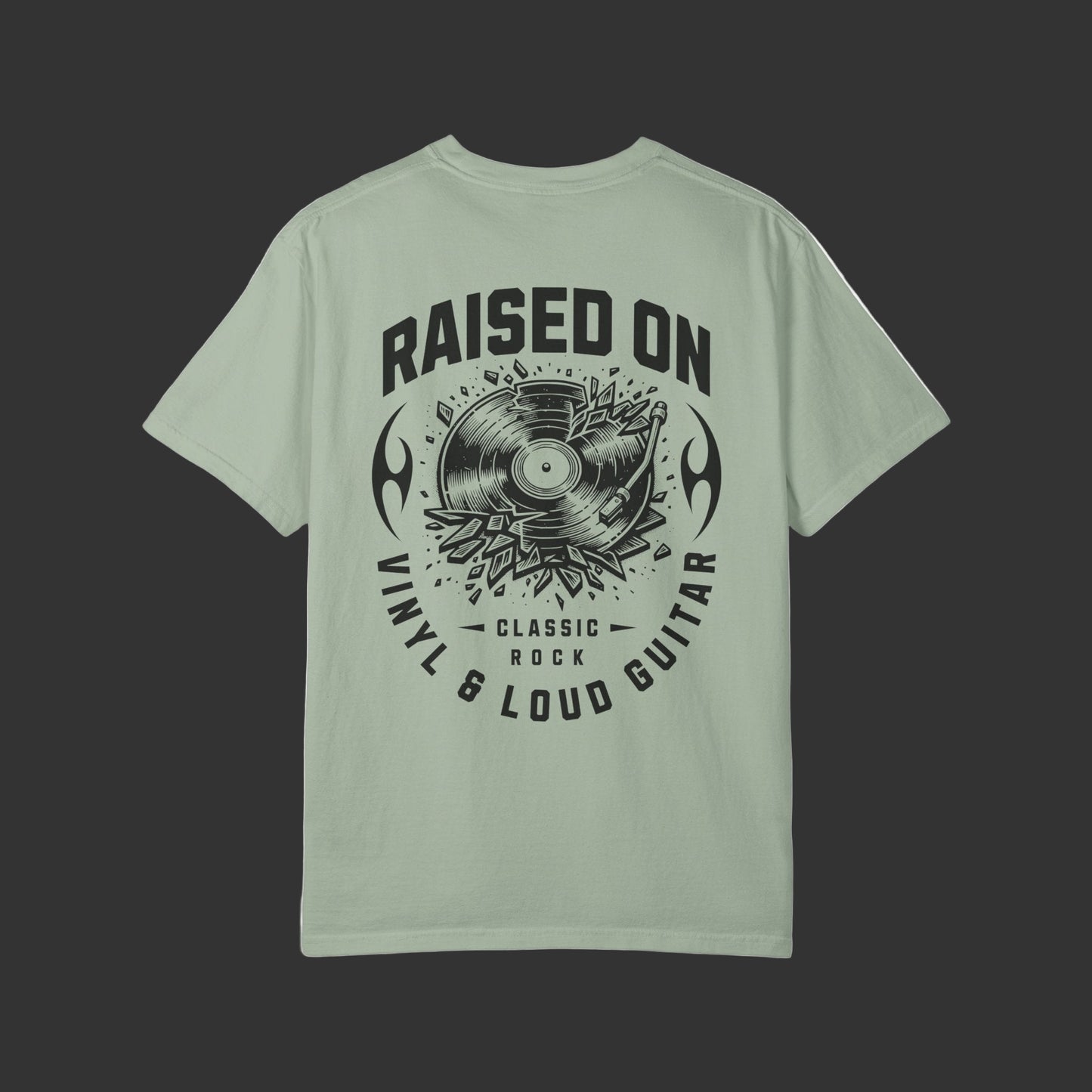 Raised on Vinyl & Loud Guitar T-Shirt
