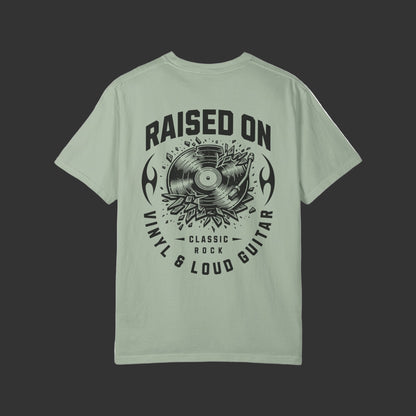 Raised on Vinyl & Loud Guitar T-Shirt