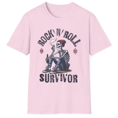 Rock-N-Roll Survivor Tee - Gildan Softstyle