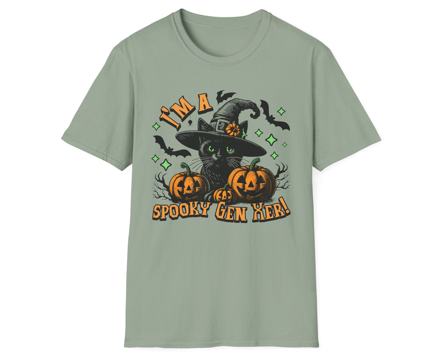 Spooky Gen Xer Tee - Gildan Softstyle