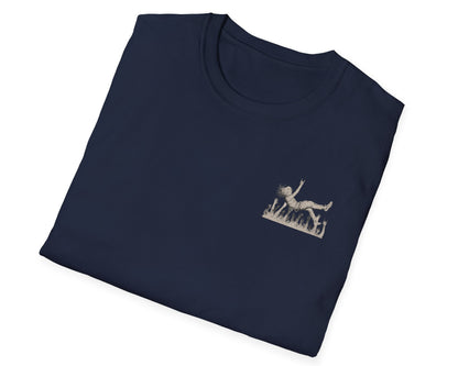 Mental Mosh Pit Tee - Back + Pocket-style Design - Gildan Softstyle