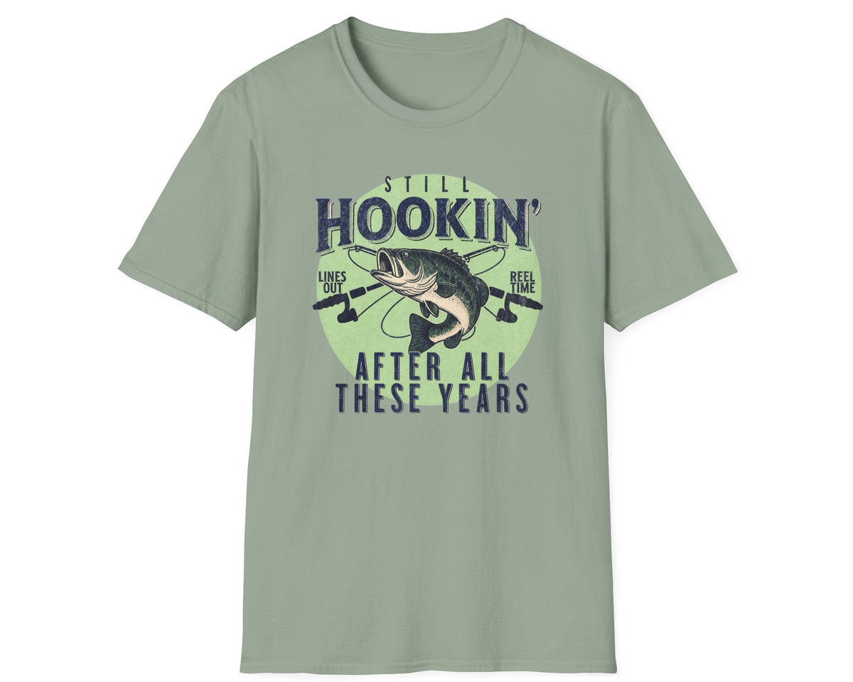 Reel Hookin' Tee - Gildan Softstyle