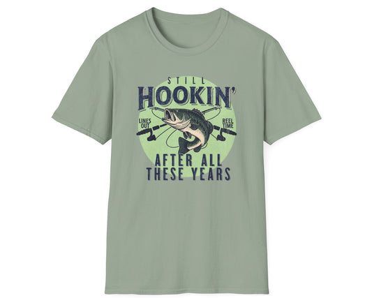 Reel Hookin' Tee - Gildan Softstyle