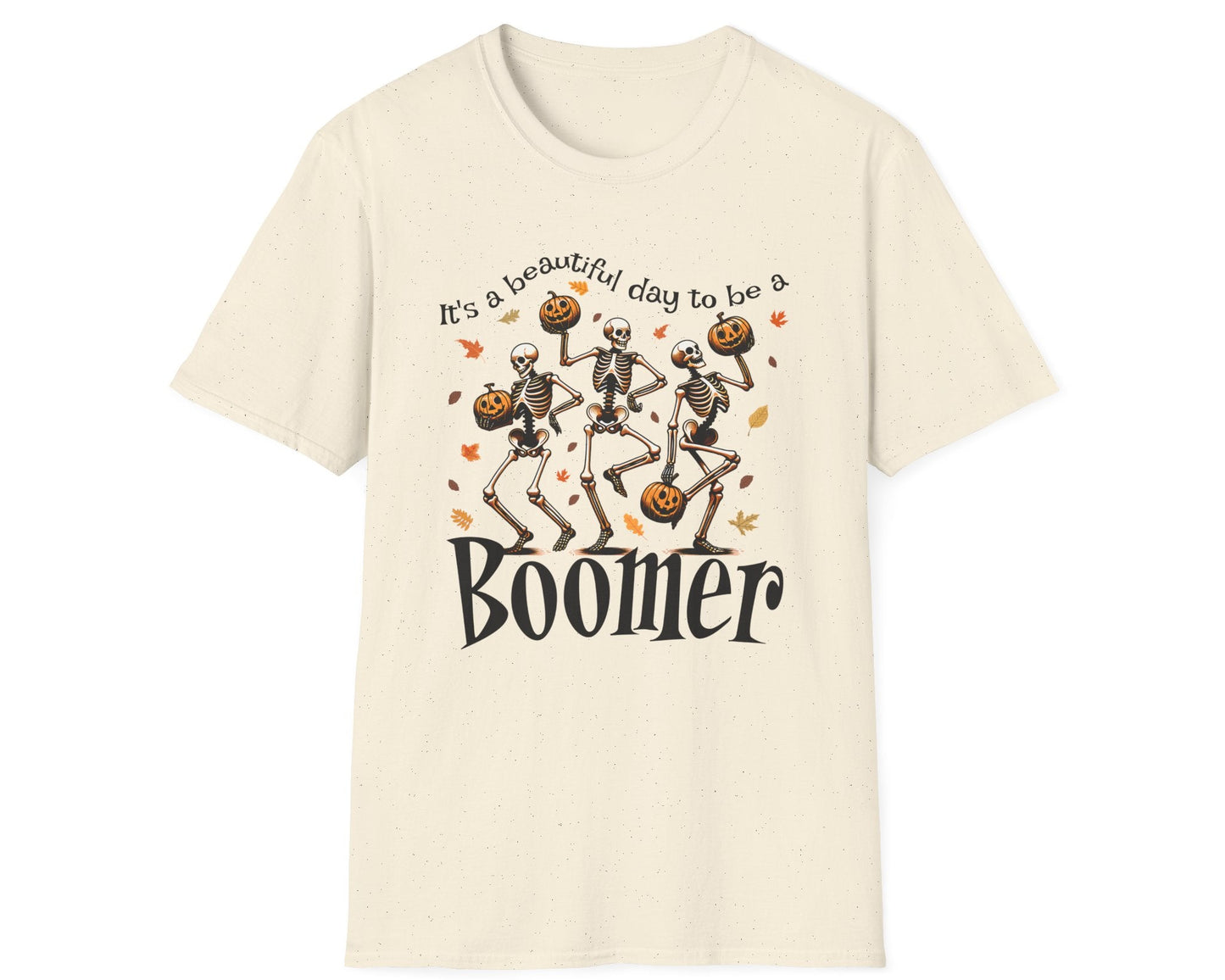 Beautiful Boomer Skeleton Tee - Gildan Softstyle