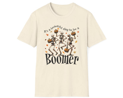 Beautiful Boomer Skeleton Tee - Gildan Softstyle