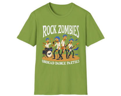 Rock Zombies - Gildan Softstyle