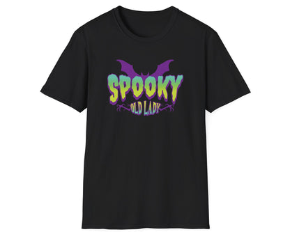 Spooky Old Lady Tee - Gildan Softstyle