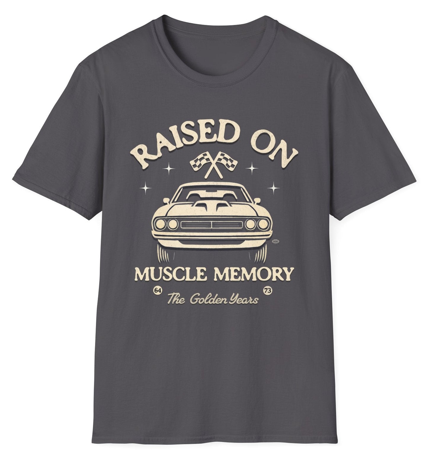 Raised on Muscle Memory Tee - Gildan Softstyle