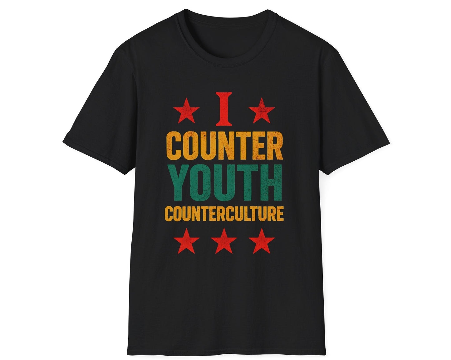Counter Youth Counterculture Tee - Gildan Softstyle