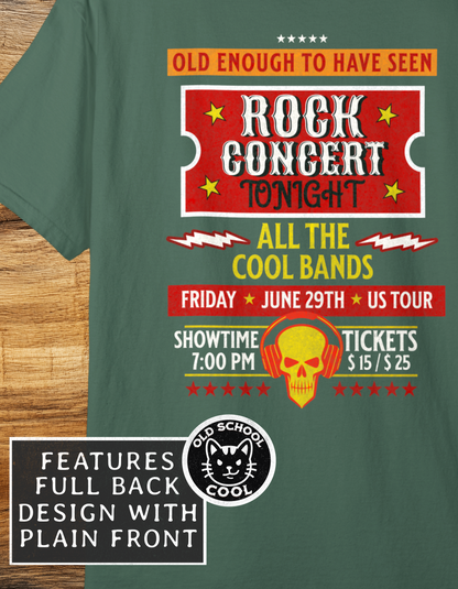Rock Concert Ticket Tee