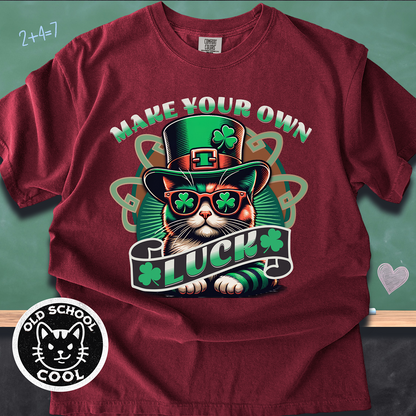 Make Your Own Luck Cat Tee