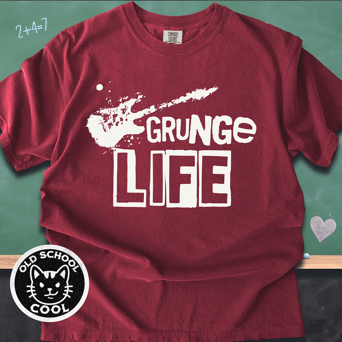 Grunge Life Electric Guitar Tee