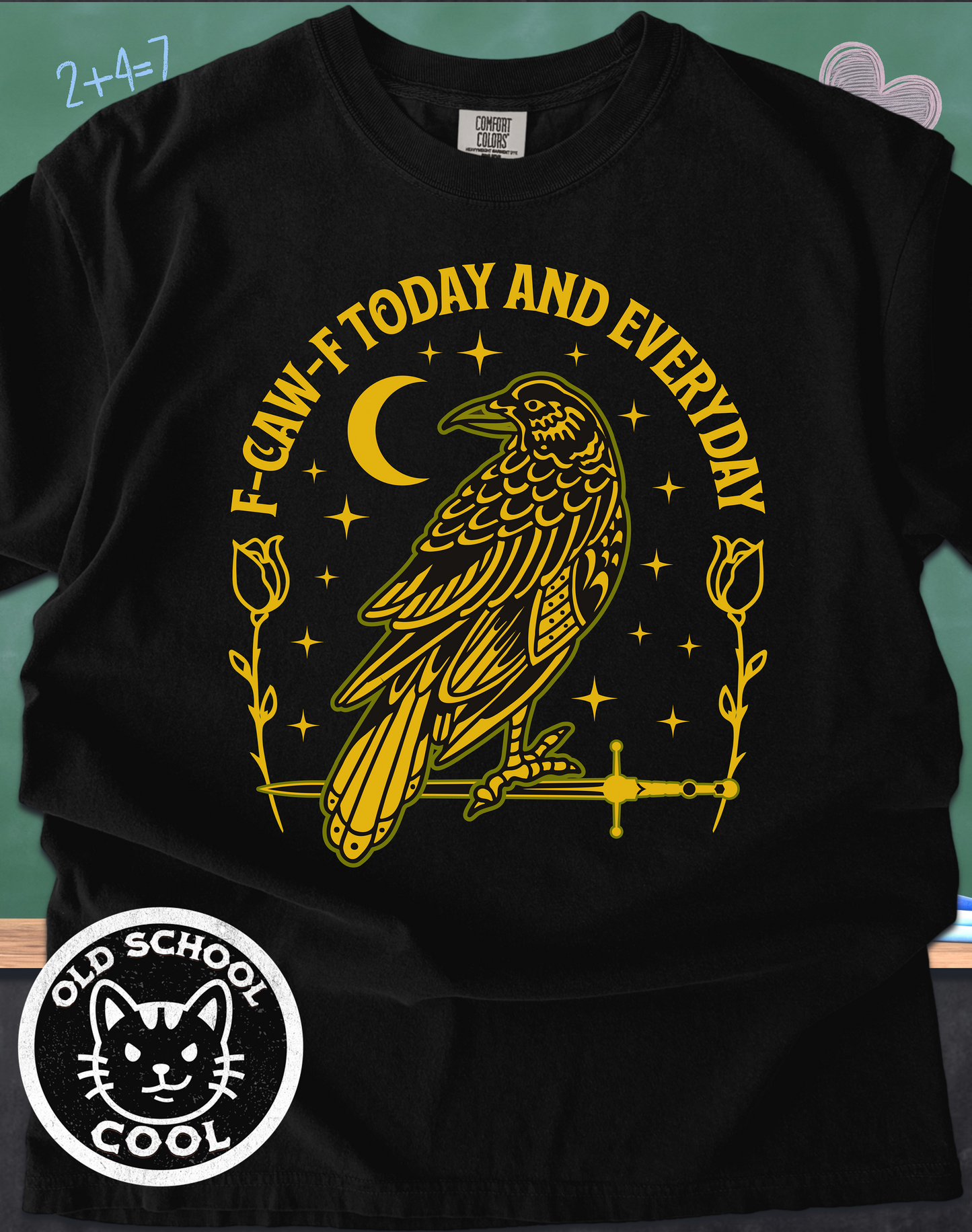 F-Caw-F Today & Everyday Crow Tee